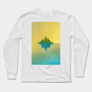 Take The Compass And Go On An Adventure Poster V Long Sleeve T-Shirt